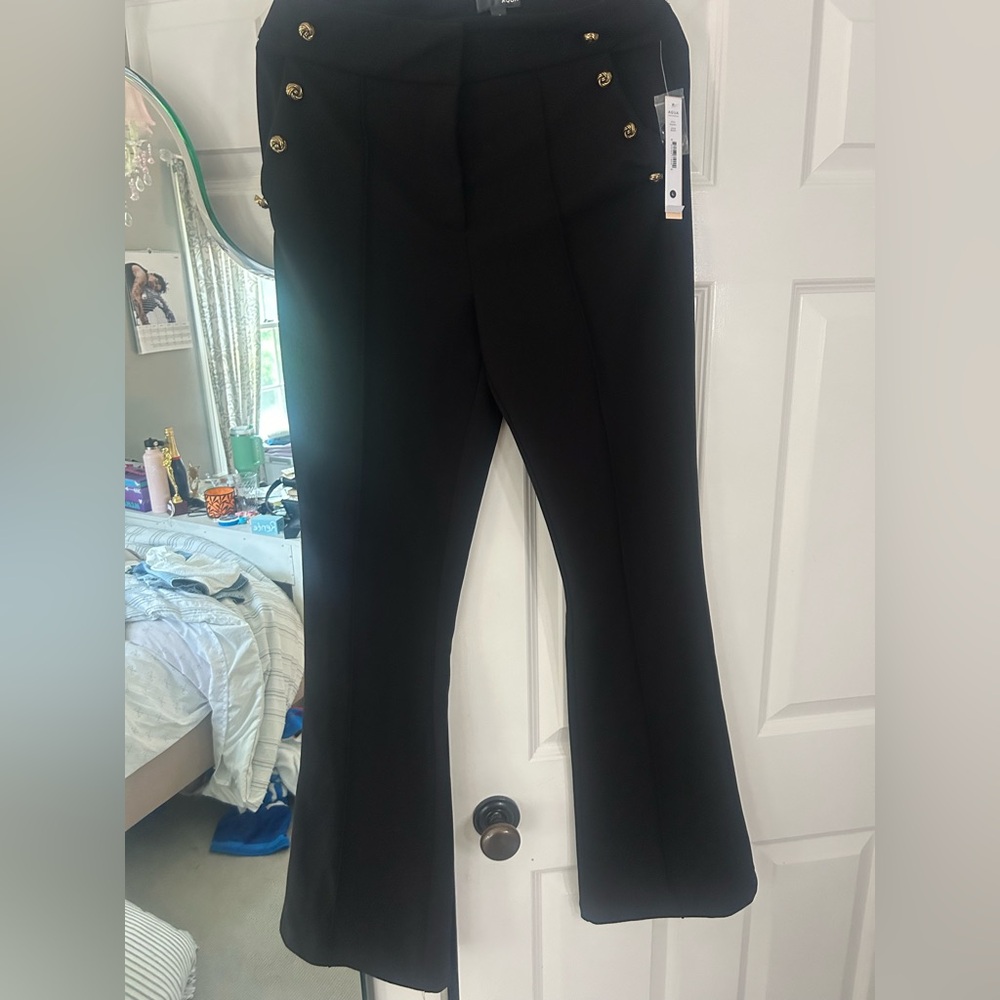Aqua black pants